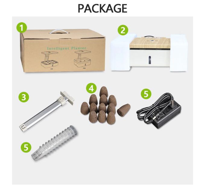 栽培キット 室内 おもしろ かわいい プレゼント おしゃれ 水耕栽培 木目調 ホワイト白色 Us Plug Hydroponics 送料無料 輸入品 家庭菜園 プランター デスク ライト スタンド 卓上 ランプ 種や土の付属なし Mergertraininginstitute Com