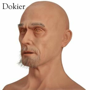 コスプレ パーティ 仮装パーティー カンフー達人 おっちゃん ハロウイン おじさん 被り物 コスプレ 変装 仮装 かぶりもの ハロウィーン フルフェイスマスク 変装マスク 中国人 アジア人 オジサン リアル リアル 変装 マスク フィメールマスク メールマスク シリコンマスク