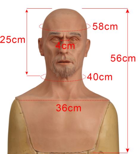 ハロウィーン ハロウイン 輸入品 コスプレ 仮装パーティー 変身 中国人 ホームパーティホビー カンフー達人 アジア人 オジサン かぶりもの リアル おっちゃん 変装マスク フルフェイスマスク 被り物 リアル 変装 マスク フィメールマスク メールマスク シリコンマスク