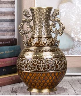 花瓶 おしゃれ 北欧風 フラワーベース おしゃれ 金属 アンティーク 送料無料 輸入品 装飾 Francophile Dk