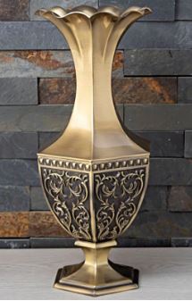 花瓶 おしゃれ 北欧風 フラワーベース おしゃれ 色 Bronze Color 送料無料 輸入品 装飾 Francophile Dk