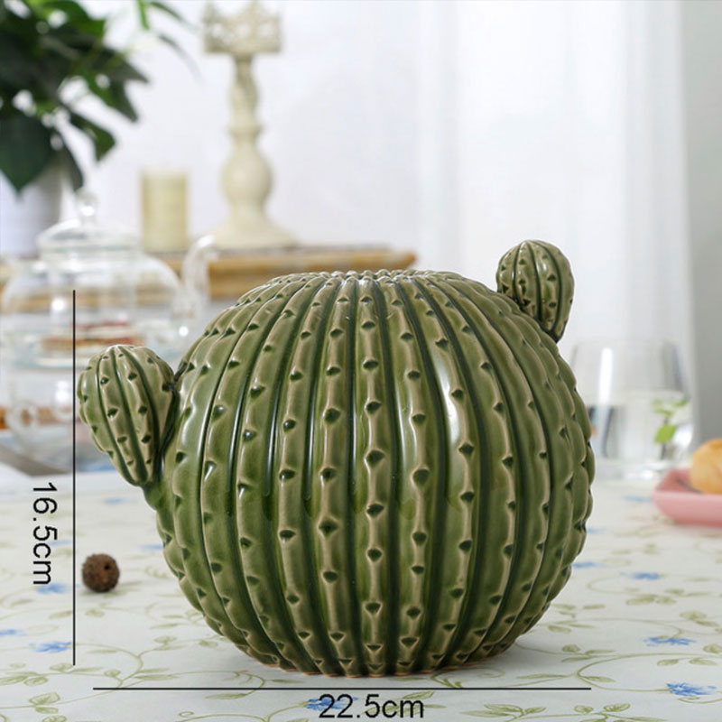 楽天市場】花瓶 おしゃれ CACTUS POT33 陶器 セラミック製