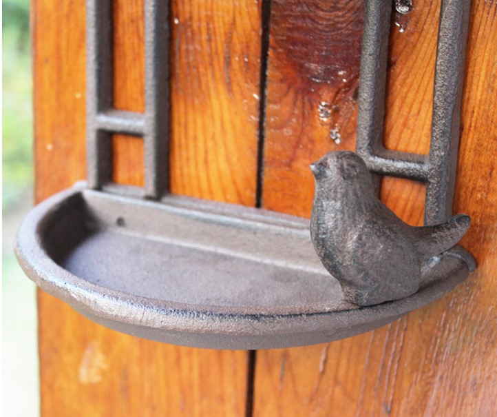 楽天市場】バードフィーダー アイアン スタンド 小鳥 水浴び オブジェ