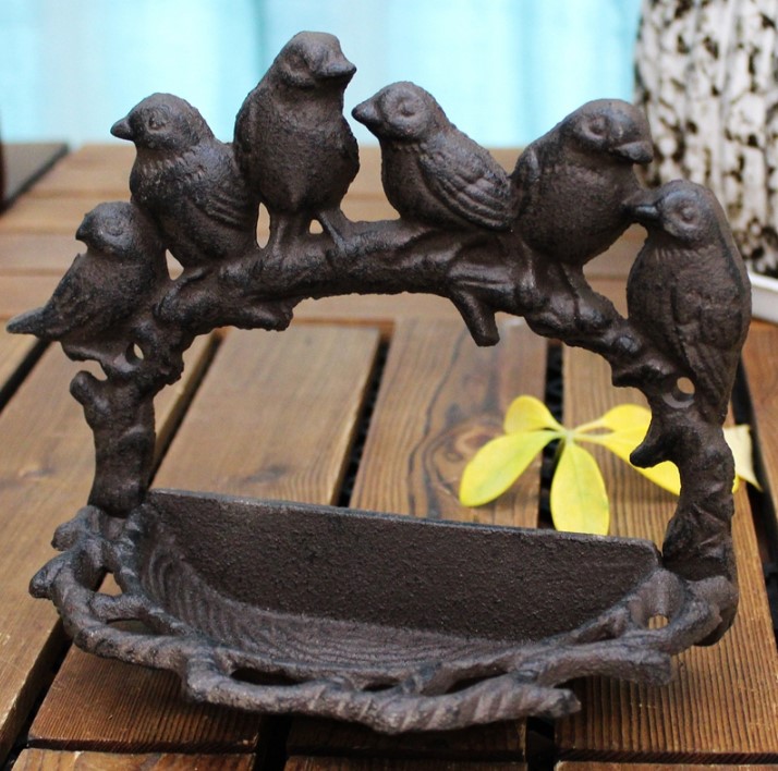 楽天市場】バードフィーダー アイアン スタンド 小鳥 水浴び オブジェ