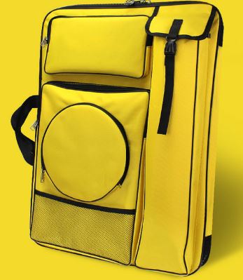 アートバッグ スケッチバッグ アートリュック スケッチリュック A2 2way イエロー 色: Yellow [送料無料 輸入品] アートティストバッグ アートティストリュック 女性 男性 レディース メンズ シンプル 無地｜Vivito通販 -輸入雑貨と生活用品-