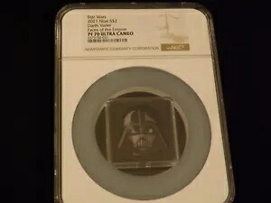 2021 $ 2 スターウォーズ ダースベイダー NGC PF 70 ウルトラカメオ