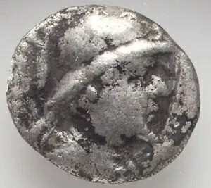 エウクラティデス 1 世 バクトリア王国 紀元前 170 ～ 145 年、シルバー オボル 古代インド ギリシャ人 NGC｜WORLD RESOURCE【KING店】