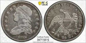 1832 キャップド バスト クォーター ダラー PCGS F15 認定 RARE｜WORLD RESOURCE【KING店】