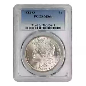 1888-O モルガン ドル PCGS MS64