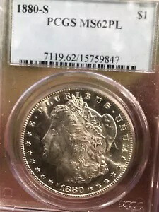 1880 S モーガン PCGS MS 62 PL｜WORLD RESOURCE【KING店】