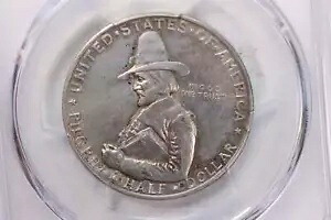1920 50 セント、ピルグリム、記念、PCGS AU 詳細、ストア #2172｜WORLD RESOURCE【KING店】 84,095円