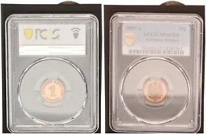 1 フェニヒ帝国 1889 A PCGS 認定 PCGS MS65RB 80928 コイン-｜WORLD RESOURCE【KING店】 111,100円