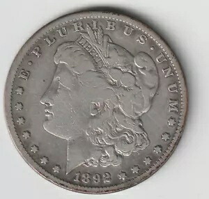 1892 S モーガン ドル #448 フェア - 非常に入手困難なコインです。｜WORLD RESOURCE【KING店】