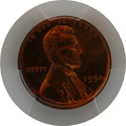 PR65RB 1954 レッド ブラウン ウィート リンカーン ペニー PCGS プルーフ P-ミント コイン ナチュラルトーン|WORLD RESOURCE【KING店】
