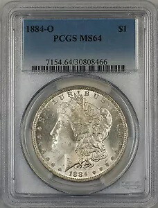 1884-O モーガン シルバー ダラー 1 ドル コイン PCGS MS-64 (7G)｜WORLD RESOURCE【KING店】