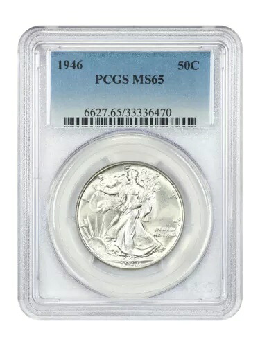 1946 50C PCGS MS65｜WORLD RESOURCE【KING店】