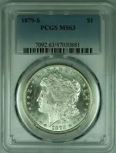 1879-S モーガン シルバー ダラー セミ プルーフ ライク PCGS MS-63 (35A)|WORLD RESOURCE【KING店】