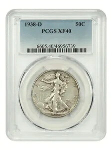 1938-D 50c PCGS XF40｜WORLD RESOURCE【KING店】