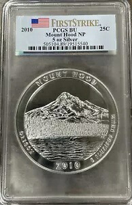 2010 マウント フード 5 オンス シルバー アメリカ ザ ビューティフル クォーター PCGS BU ファースト ストライク｜WORLD RESOURCE【KING店】