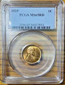 1929 リンカーン セント MS65RD PCGS