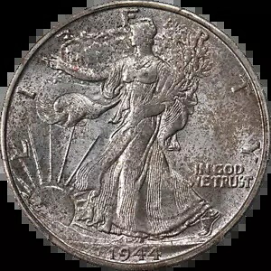 1944-S ウォーキング リバティ ハーフ PCGS MS65 ナイスアイアピール ナイスストライク ナイス光沢｜WORLD RESOURCE【KING店】
