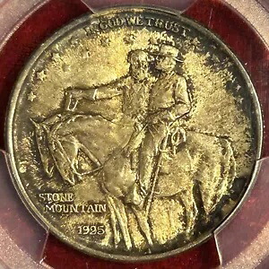 1925 PCGS MS63。トーン＆オリジナル。ストーンマウンテン記念碑。ロット番号135。｜WORLD RESOURCE【KING店】