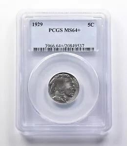 MS64+ 1929 インディアン ヘッド バッファロー ニッケル PCGS *2726｜WORLD RESOURCE【KING店】