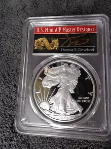 2020 W プルーフ シルバー イーグル PCGS PR70 クリーブランド サイン入り発行初日ファン ショー｜WORLD RESOURCE【KING店】