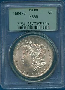 1884 O PCGS MS65 モーガン シルバー ダラー $1 米国造幣局 コイン 1884-O MS-65 OGH｜WORLD RESOURCE【KING店】