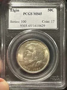 1936 エルジン イリノイ パイオニア 50C PCGS MS65 OGH SUPERB コイン|WORLD RESOURCE【KING店】