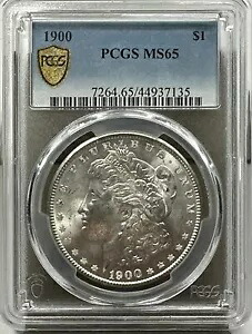 1900 モーガン シルバー ドル PCGS MS65 フィラデルフィア ミント｜WORLD RESOURCE【KING店】