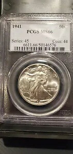 ブレザー！！！ 1941 PCGS MS66 ウォーキング リバティー ハーフダラー｜WORLD RESOURCE【KING店】