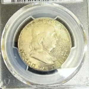 1952 ベンジャミン フランクリン シルバー ハーフダラー PCGS MS66FBL 90% 認定ミント状態｜WORLD RESOURCE【KING店】