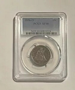1856 O リバティ シーテッド クォーター PCGS グレード XF 40 10 % キャッシュバック !! 325ドルコイン!!｜WORLD RESOURCE【KING店】