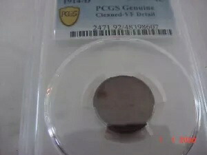 1914D 1C BN リンカーン セント PCGS VF 詳細 クリーニング済み 送料無料｜WORLD RESOURCE【KING店】