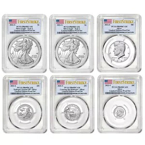 2021 限定版プルーフ アメリカン イーグル コレクション 6 個セット PCGS PR69DCAM FS...｜WORLD RESOURCE【KING店】