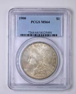 1900 モルガン ドル PCGS MS64 トナー|WORLD RESOURCE【KING店】