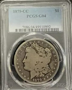 1879-CC モルガン ドル、PCGS グッド 4 G04｜WORLD RESOURCE【KING店】