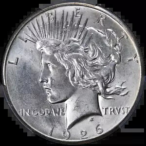 1926-P ピースダラー PCGS MS64 ナイスアイアピール ストロングストライク｜WORLD RESOURCE【KING店】