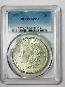 1902 P モルガン シルバー ダラー PCGS MS-63｜WORLD RESOURCE【KING店】