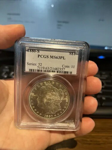1880 PCGS $1 米国 - 1 オンス シルバー ラウンド