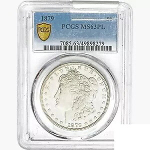 1879 モルガン シルバー ダラー コイン PCGS MS63 PL｜WORLD RESOURCE【KING店】