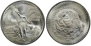 1990-MO PCGS MS68 1 ONZA MEXICO SILVER LIBERTAD ** よりグレードの高いコインは 10 枚のみ **｜WORLD RESOURCE【KING店】