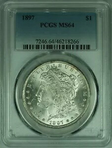 1897 モルガン シルバー ダラー コイン PCGS MS-64 (47)｜WORLD RESOURCE【KING店】 147,400円