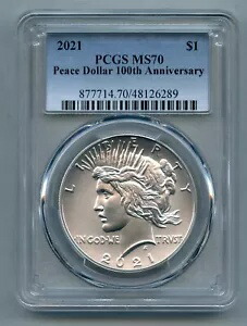 2021 平和銀ドル PCGS MS 70