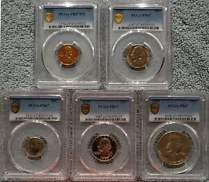 1955 プルーフ セット - PCGS PR67｜WORLD RESOURCE【KING店】