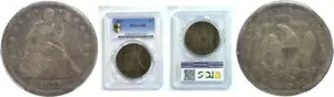 1872 年 $1 着席リバティ ドル PCGS G-6｜WORLD RESOURCE【KING店】 176,000円