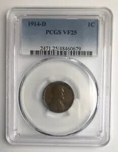 1914 d リンカーン セント ウィート PCGS VF25 送料無料｜WORLD RESOURCE【KING店】 176,000円