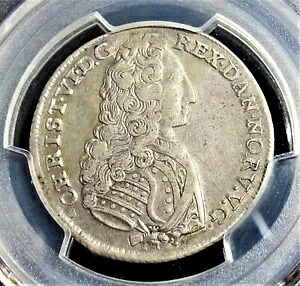 デンマーク: Christian VI 24 Skilling 1732-CW XF40 PCGS。｜WORLD RESOURCE【KING店】 176,000円
