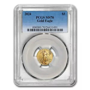 2024 1/10オンス アメリカンゴールドイーグル MS-70 PCGS｜WORLD RESOURCE【KING店】